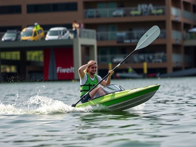 Surat Fast Paddle Avenger gameplay screenshot showing vibrant arena and special effects